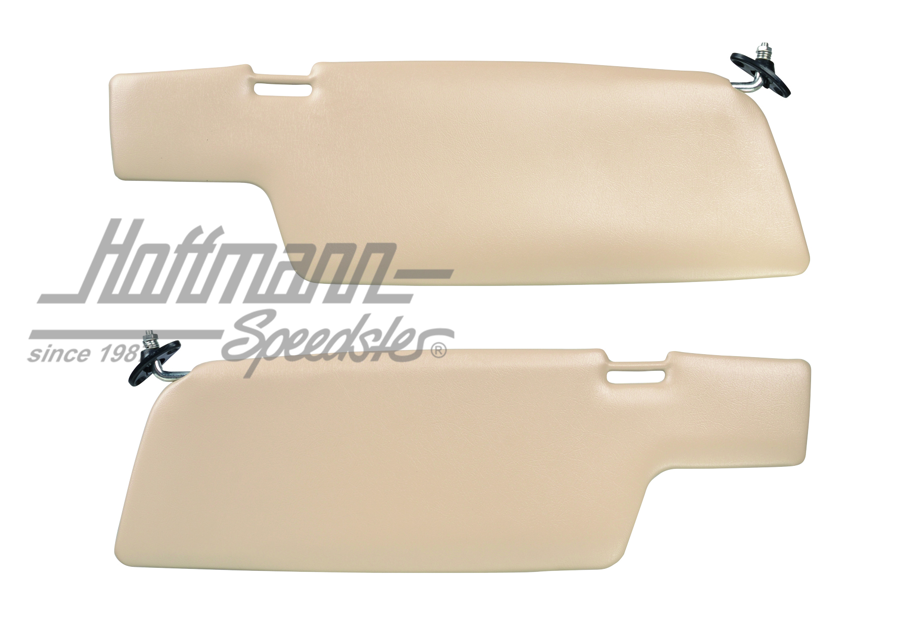 Sonnenblenden, 69-77, creme/schwarz