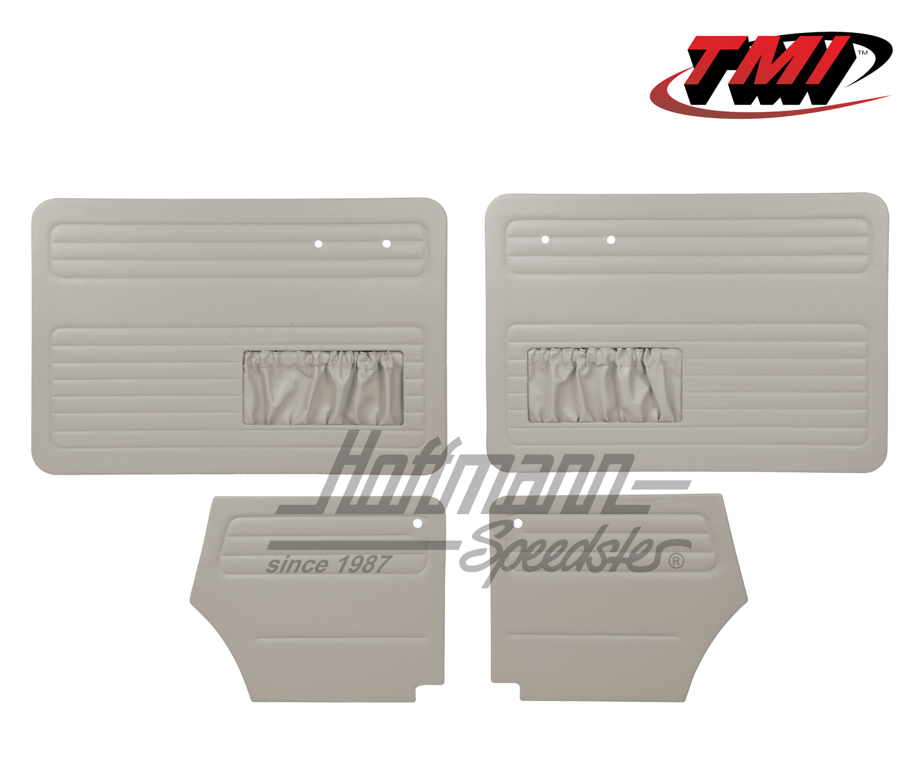 Tür- und Seitenverkleidungen, Cabrio, 55-64, grau | 10-1327-16 | 055-7553