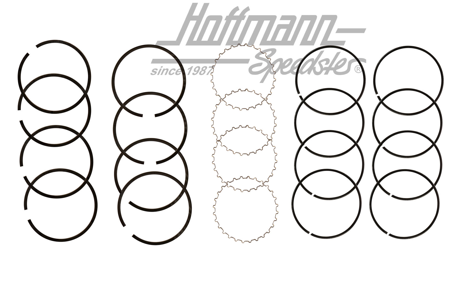 Kolbenringe 94mm, 1.9-2.0, für 4 Kolben | 029 198 175 | 092-0640-02