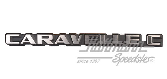 Schriftzug, Caravelle C, hinten | 255 853 689 K | 370-3860-12