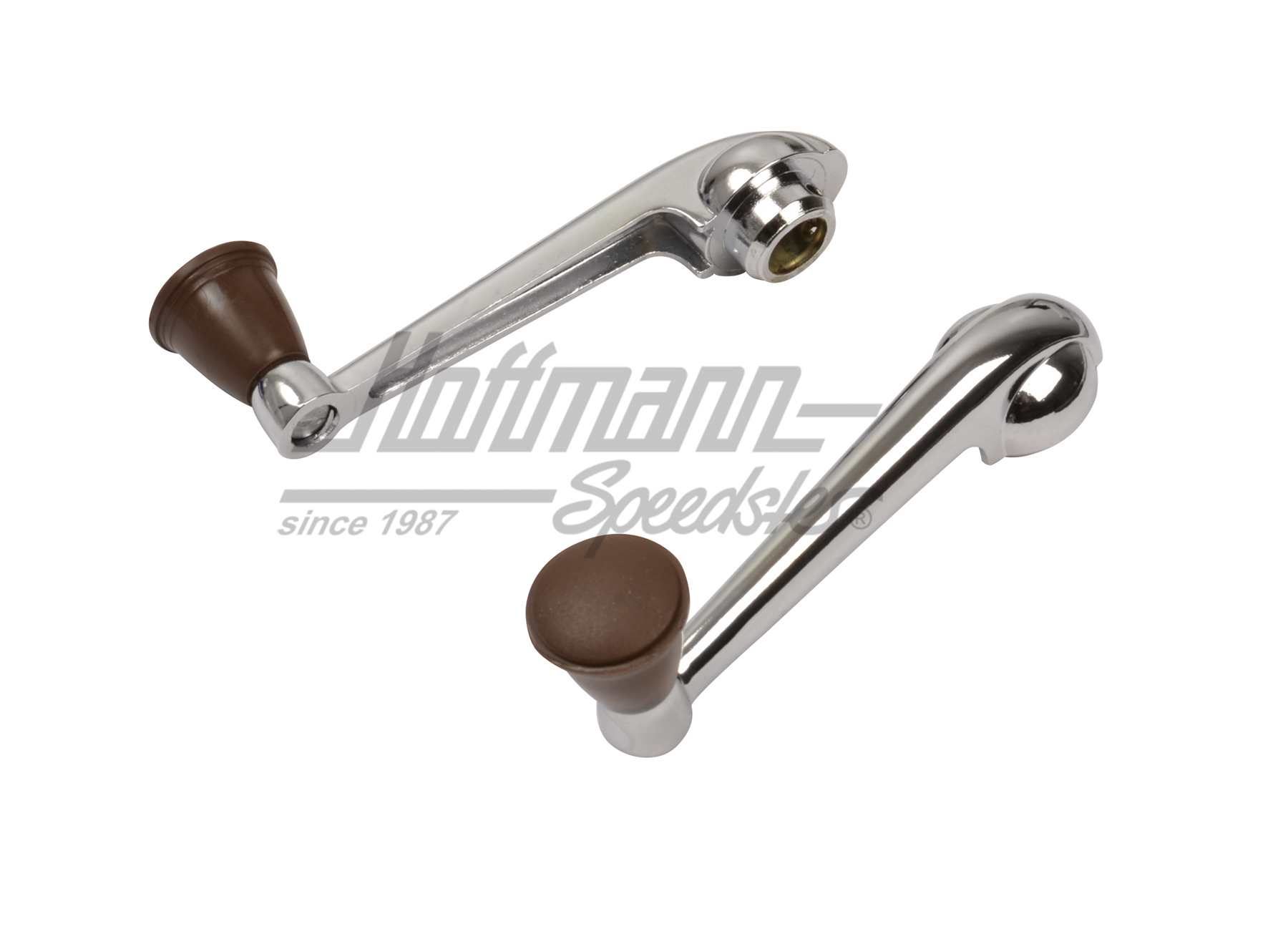 Fensterkurbel, Serie, Chrom/braun, -7.67