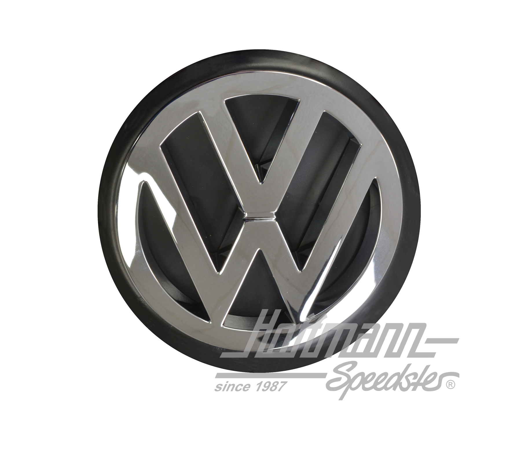 Emblem, Hecklappe, Bus T4, 87-03, chrom | 701 853 601 F DRR | 408-6580