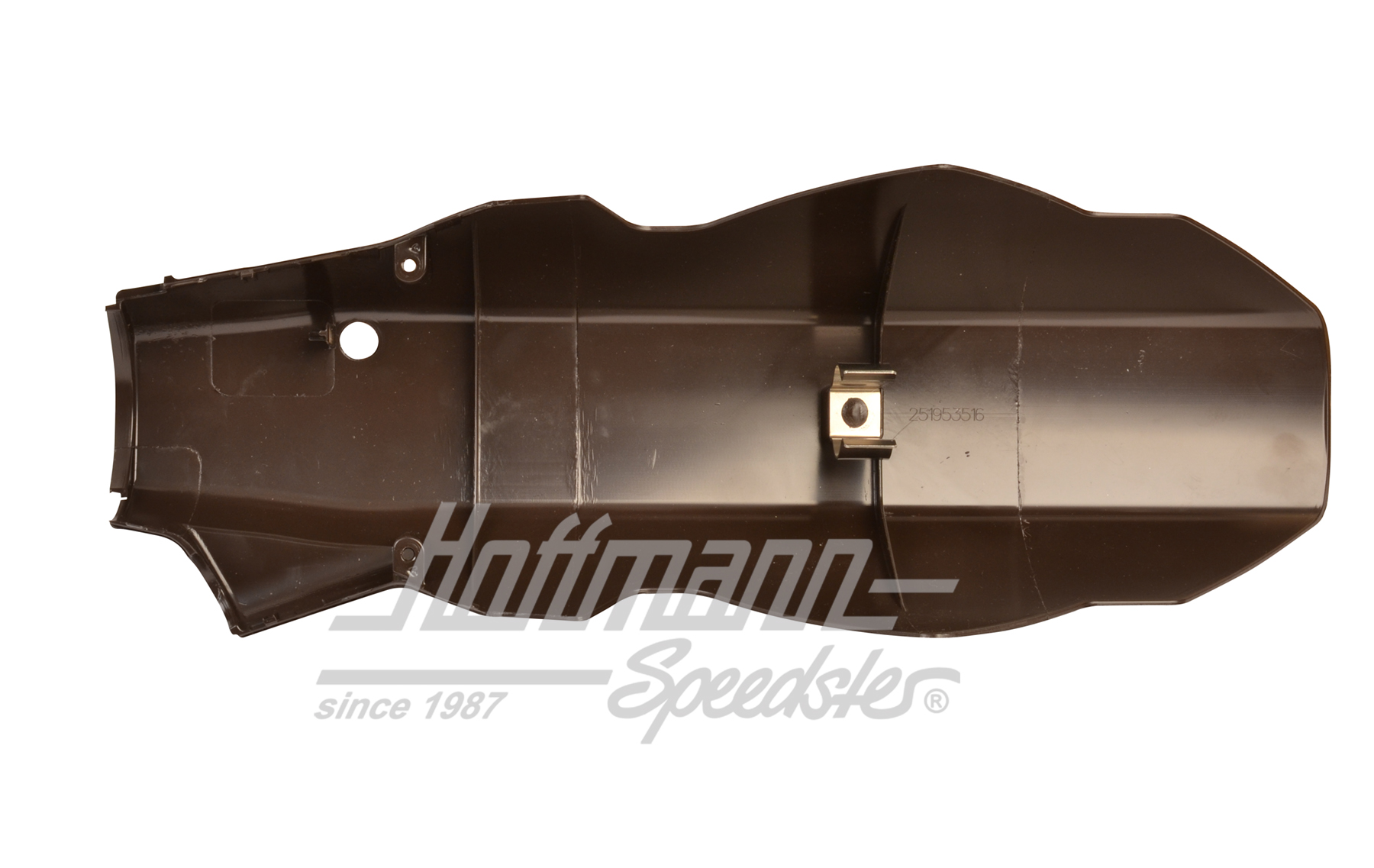 Verkleidung, Lenkradschloss, unten,braun