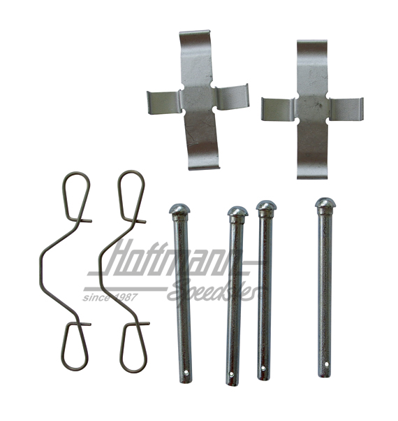 Befestigungssatz, Bremsklötze, ATE, 78-83 | --- --- --- | 160-4110-50