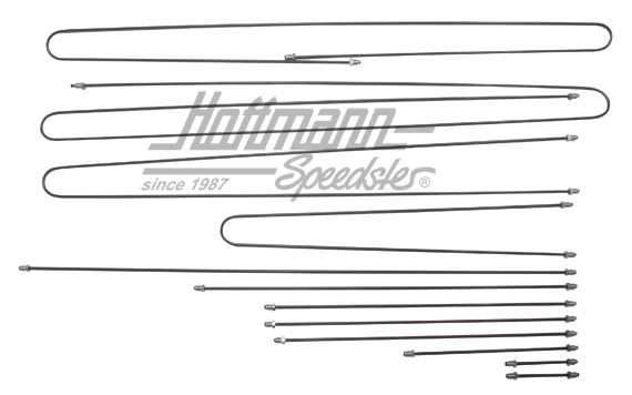 Bremsleitungssatz, Bus T3, 79-85,mit BKV |  | 325-2560-08