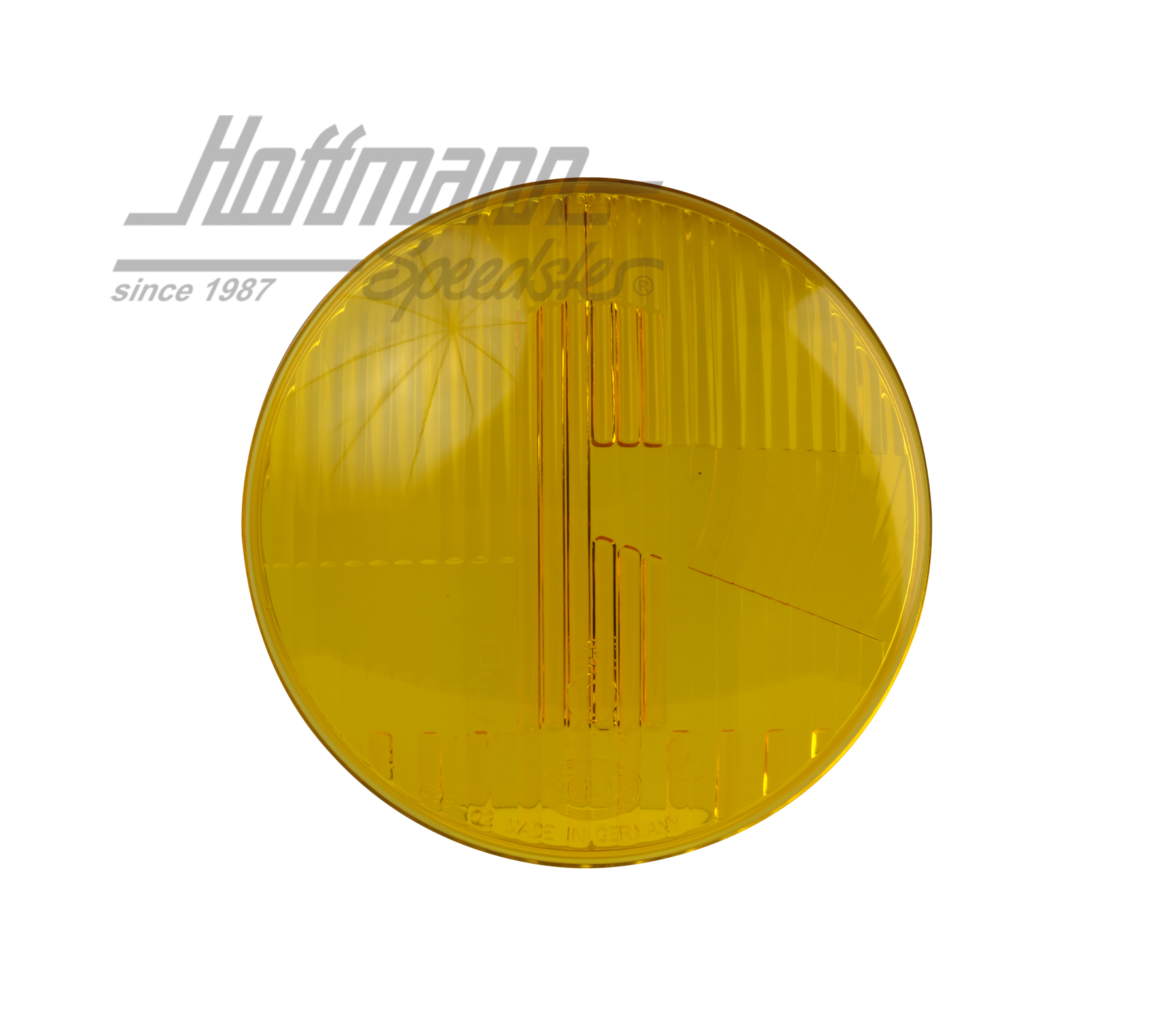 Scheinwerferglas, 8.60-7.69, Hella, gelb |  | 063-2230-38
