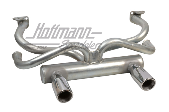 Sportauspuff, Sport-Style, verzinkt | VW-35067A | 020-3683-03
