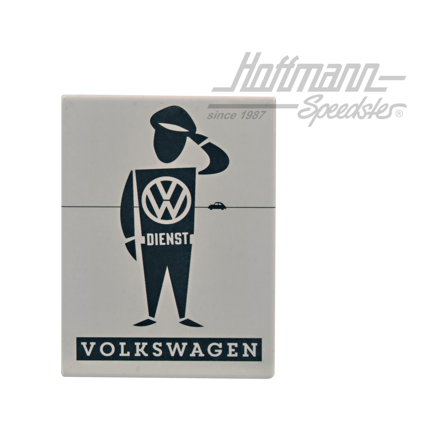 Magnetschild, VW Dienst Mann | 14348 | 021-0178
