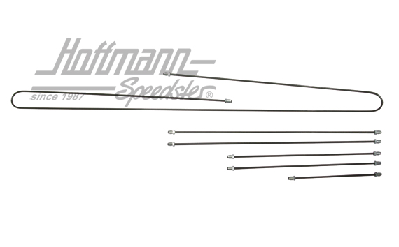 Bremsleitungssatz, Typ 181, Schräglenker |  | 080-4030-07