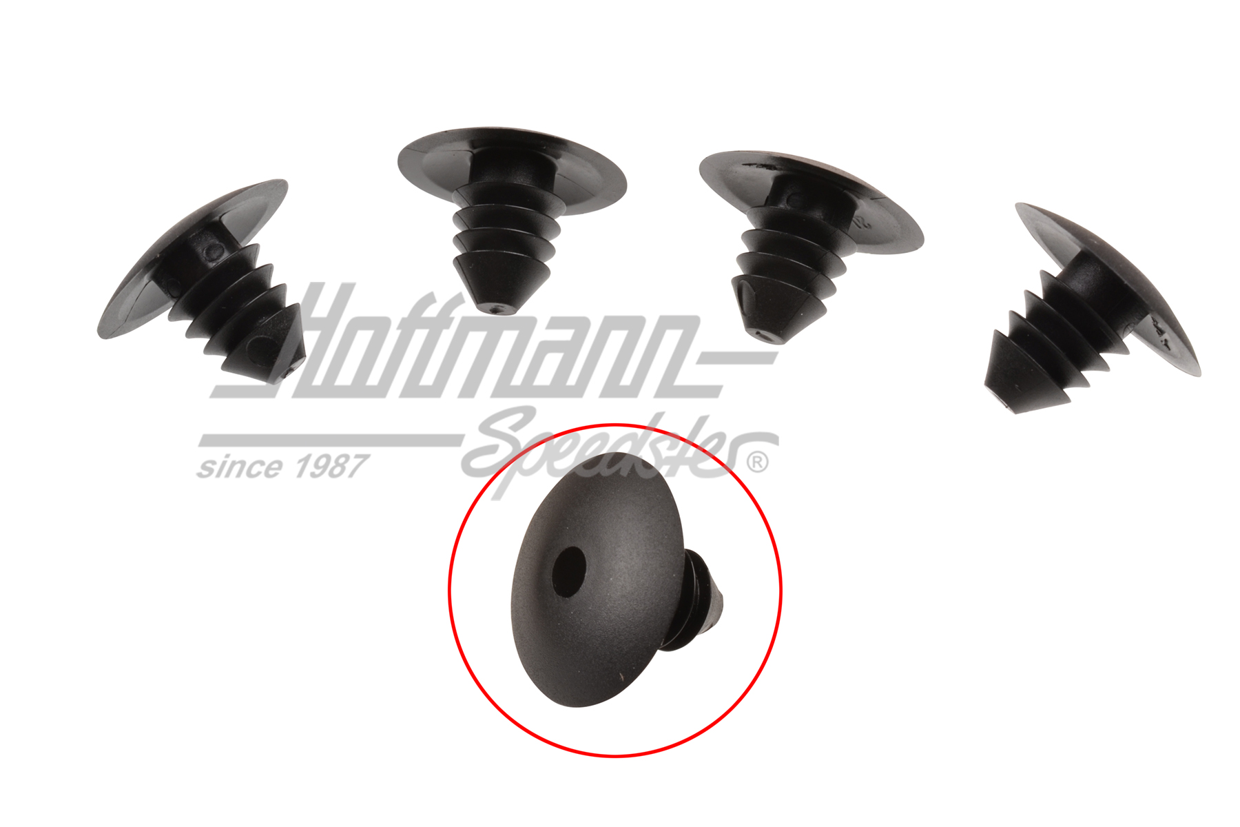 Clip, Kofferraumverkleidung, Golf 2 | 191 867 199  01C | 208-1160