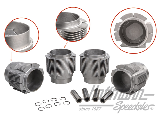 Kolben+Zylinder, 1.6, 356A/B, 86mm, (B) | 008 11 86PE | 505-0642