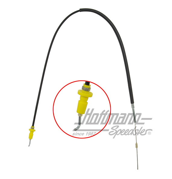 Gaszug, Golf 1, 1.5-1.6, -12.77 | 531 721 555 F | 170-1515