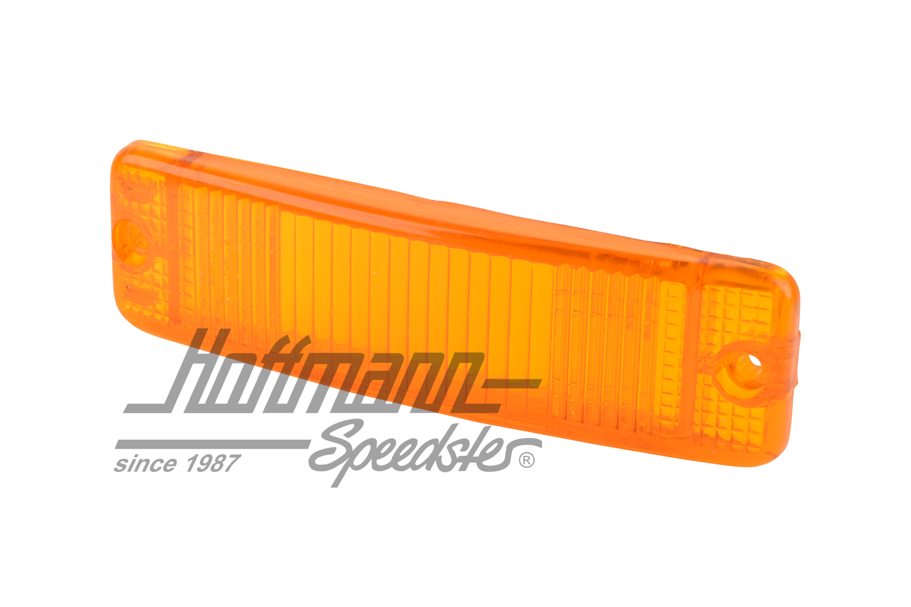 Blinkerglas, gewölbt, orange, Export | 111 953 141 | 020-4460-33