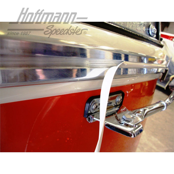 Zierleistenkeder, Bus T1 Samba, samtgrün