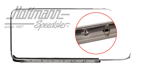 Türzierrahmen, silber, Germany, rechts | 211 853 322 B | 090-6152-02