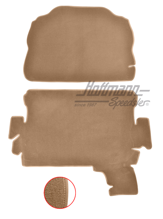 Teppichsatz, Kofferraum, 1303, beige |  | 026-6625