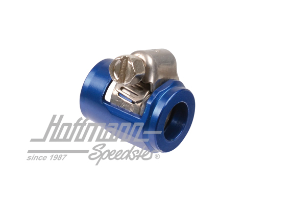 Schlauchschelle Spezial,Alu blau,18-21mm | --- --- --- | 010-0770-04