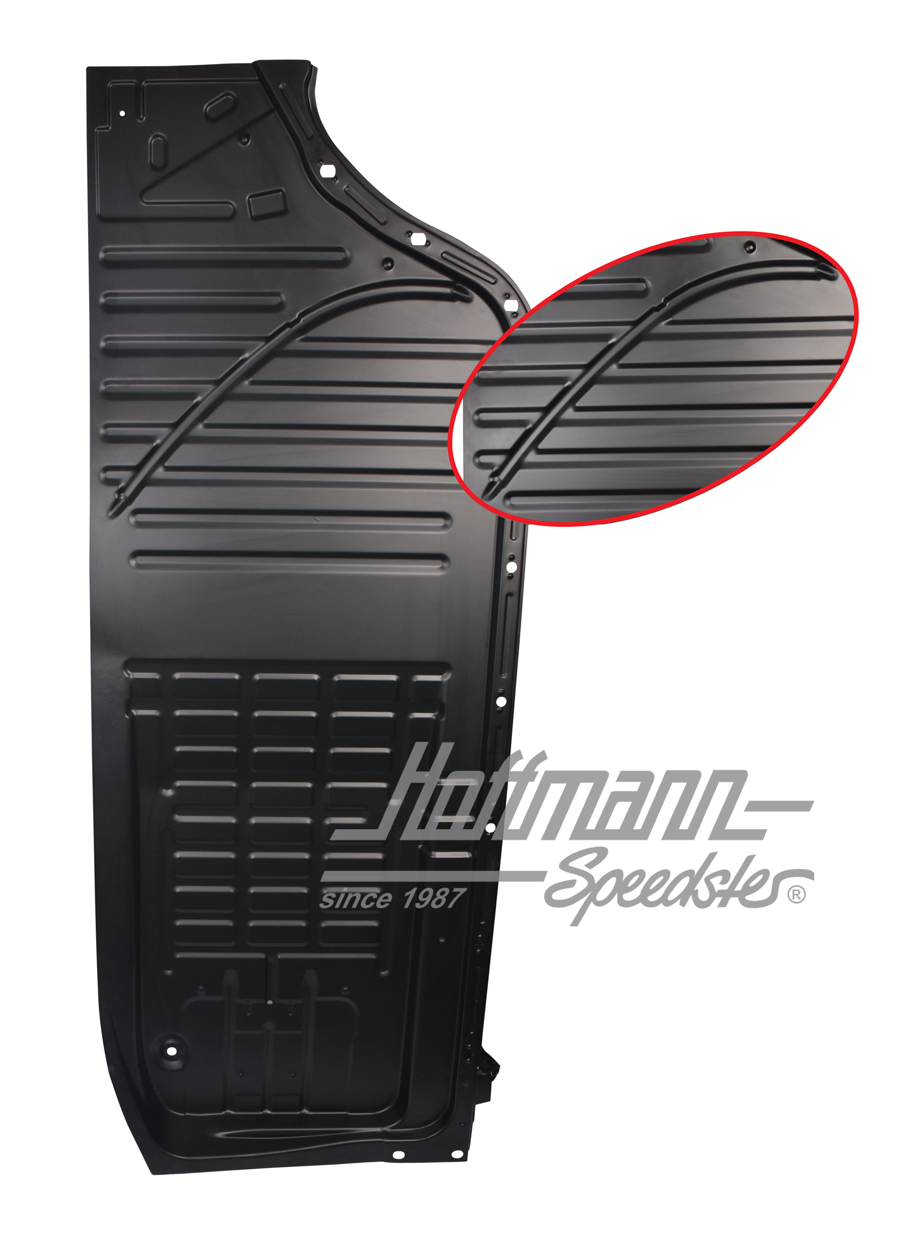 Bodenplattenhälfte, KG/Kübel, re.,Top Qu | 141 701 060 | 068-0002-02