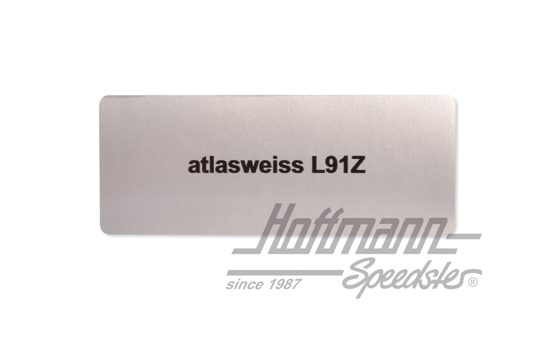 Aufkleber, Farbnummer L91Z, atlasweiss | L91Z | 021-0180-23