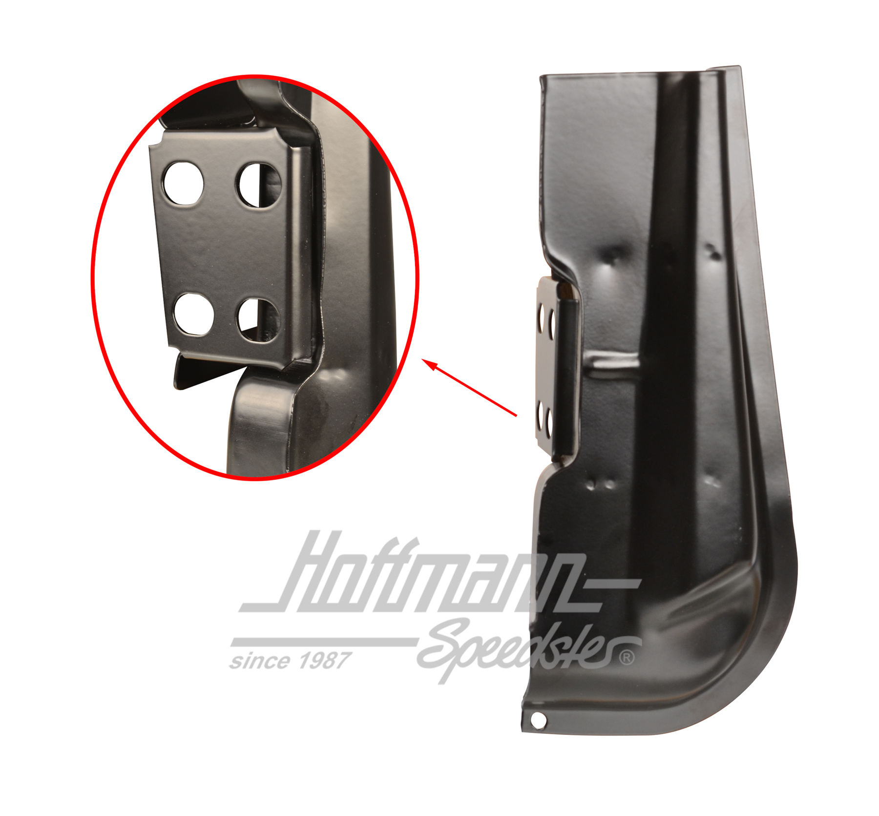 Türsäulenblech, komplett, unten, rechts | 141 805 342 | 068-0062-02