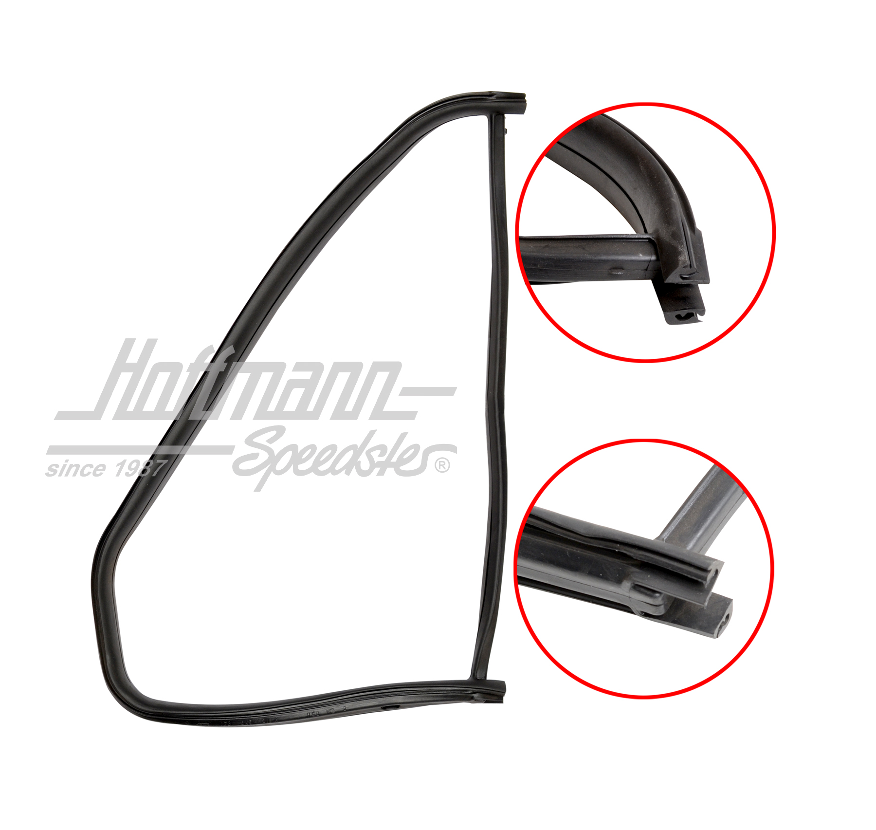 Dreiecksfensterdichtung, hinten, re. | 173 845 218 A | 180-7067-02