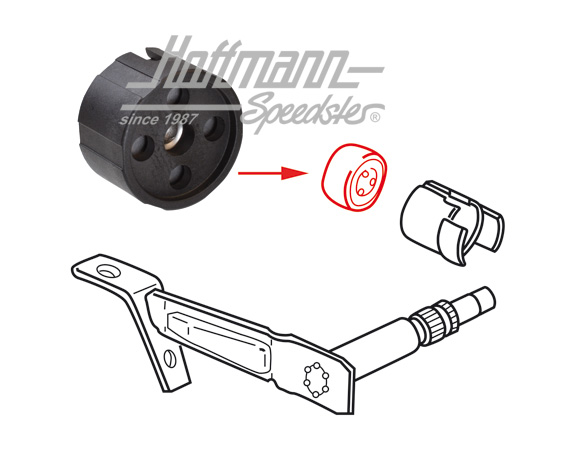 Ausrücklager, 1.5-1.8, 4-Gang-Getriebe | 020 141 165 E | 110-4600