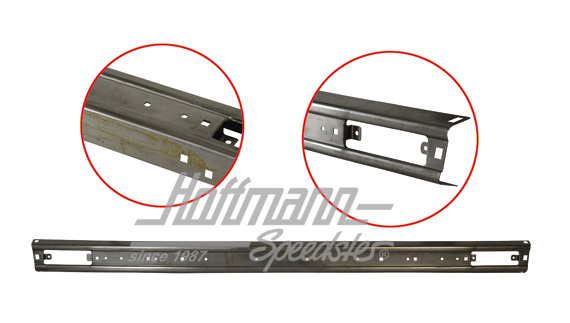 Stoßstange, vorne, blank, Golf 1 | 171 807 111 A | 180-0290