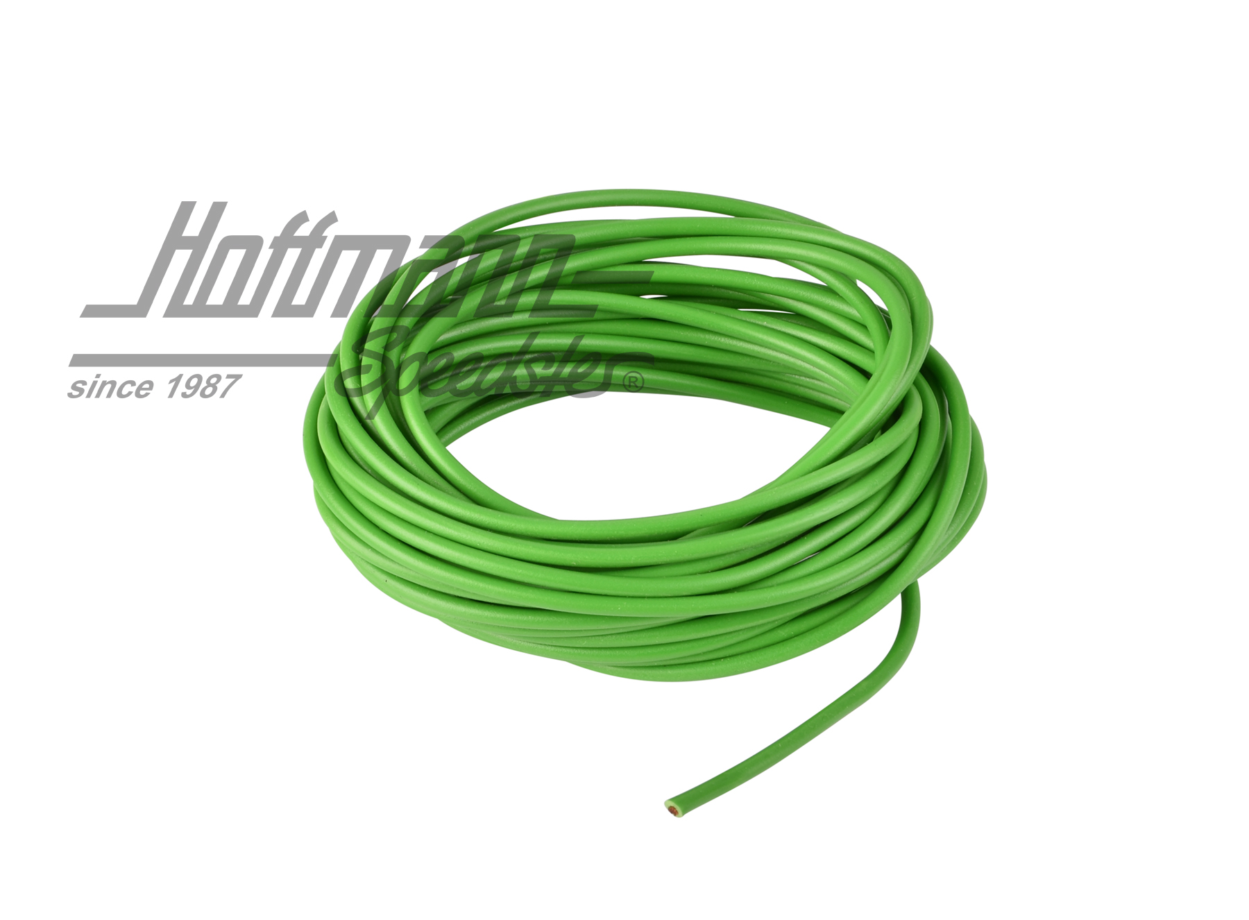 Elektrokabel, 1 mm², 5 lfm., grün |  | 020-0853-21