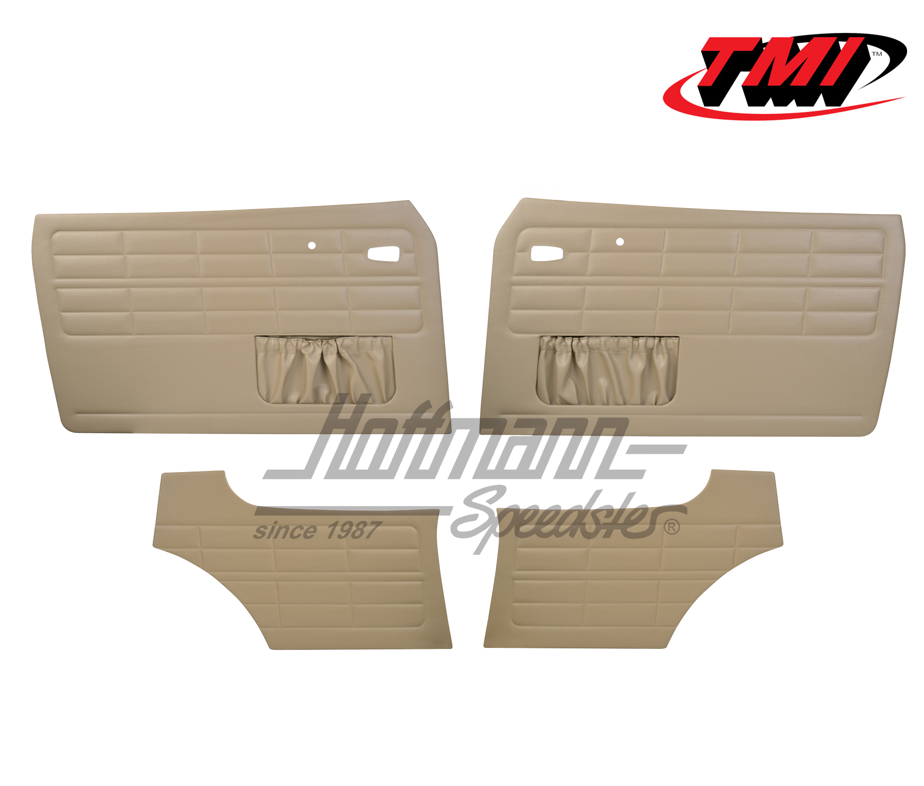 Tür- und Seitenverkleidungen, Karmann Coupé, 8.63-, beige | 10-1525-14 | 066-0012-05