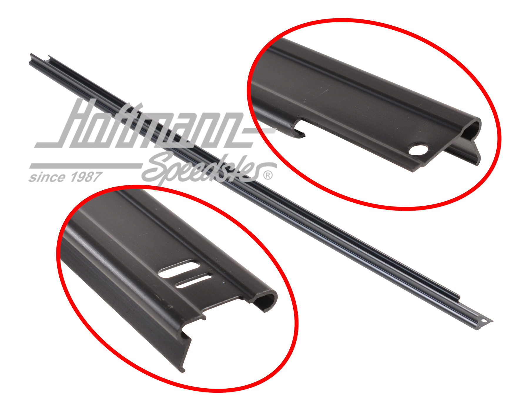 Einlegeschiene, Dichtung, Tür oben, re.