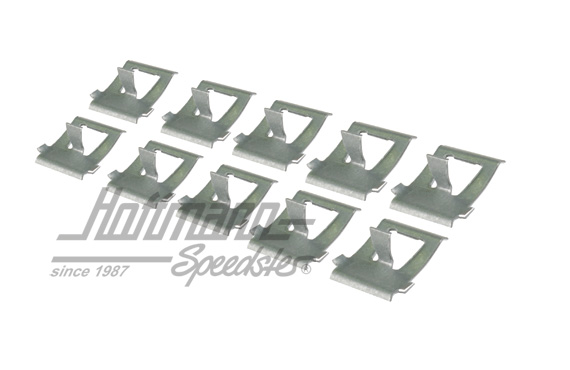 Zierleistenklammer, Trittbrett,33mm,Satz | 113 853 559 | 020-2100-35