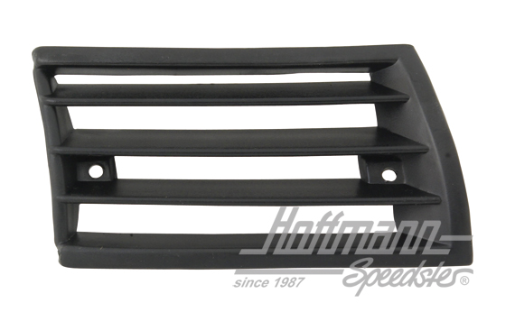 Hupenziergitter, schwarz, 911, 69-73, rechts