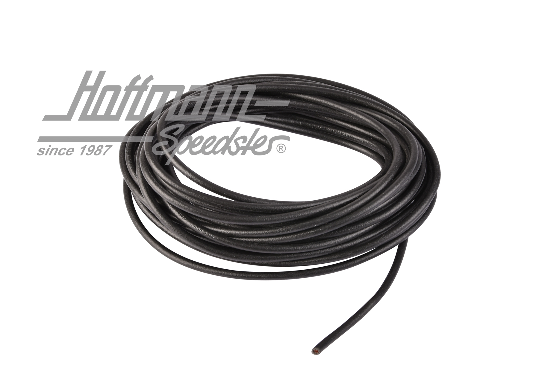 Elektrokabel, 1 mm², 5 lfm., schwarz |  | 020-0853-09