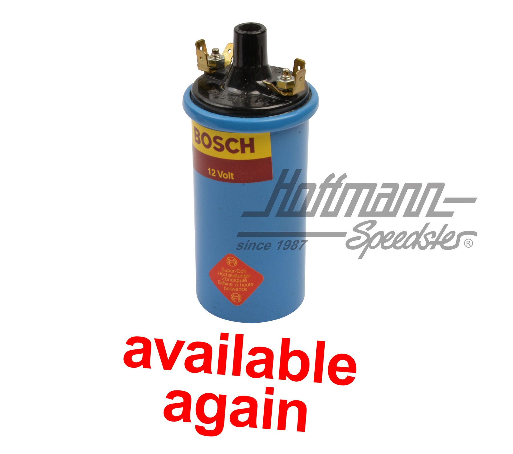 Zündspule Bosch, 12V, 3.4 Ohm, "Blau" | 113 905 115 | 020-0400