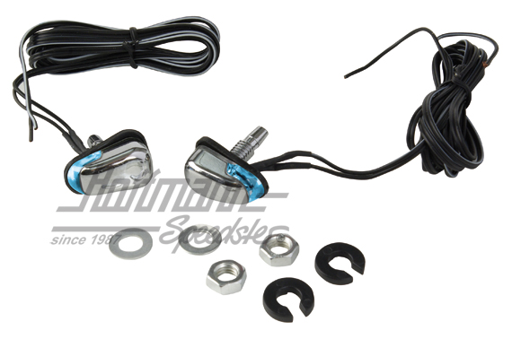 Waschdüsen, verchromt, blau beleuchtet | TU 955 010 | 200-2978