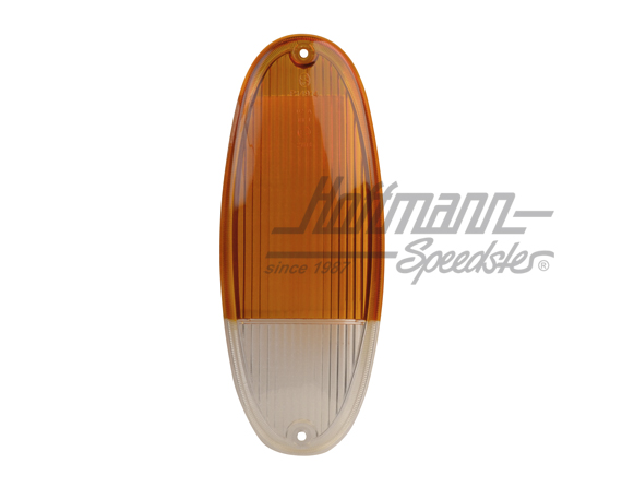 Blinkerglas, Porsche 914, orange/weiß | 914 631 937 10 | 600-9488