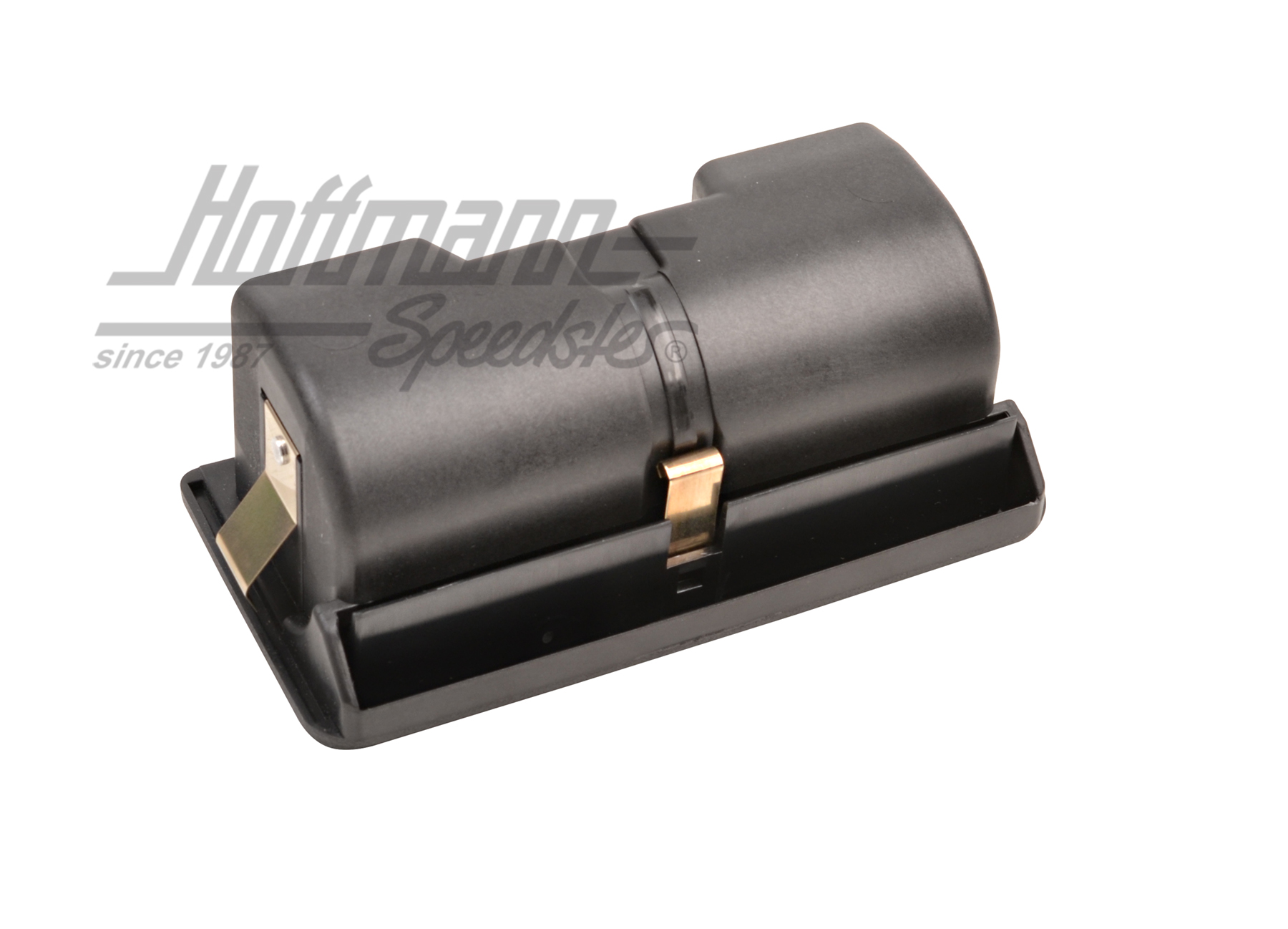 Aschenbecher, Armaturenbrett, schwarz