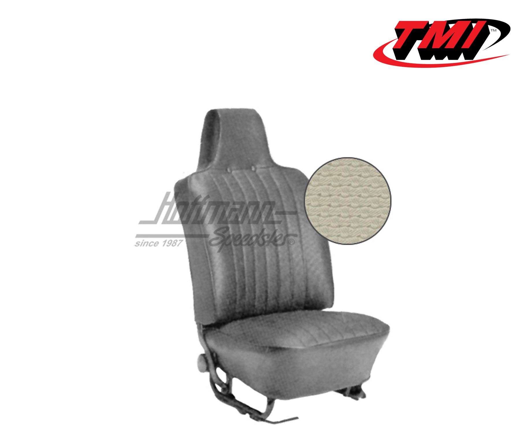 Sitzbezüge, Limousine, 69-72, Korbmuster, altweiß | 43-1126-05 | 055-5150
