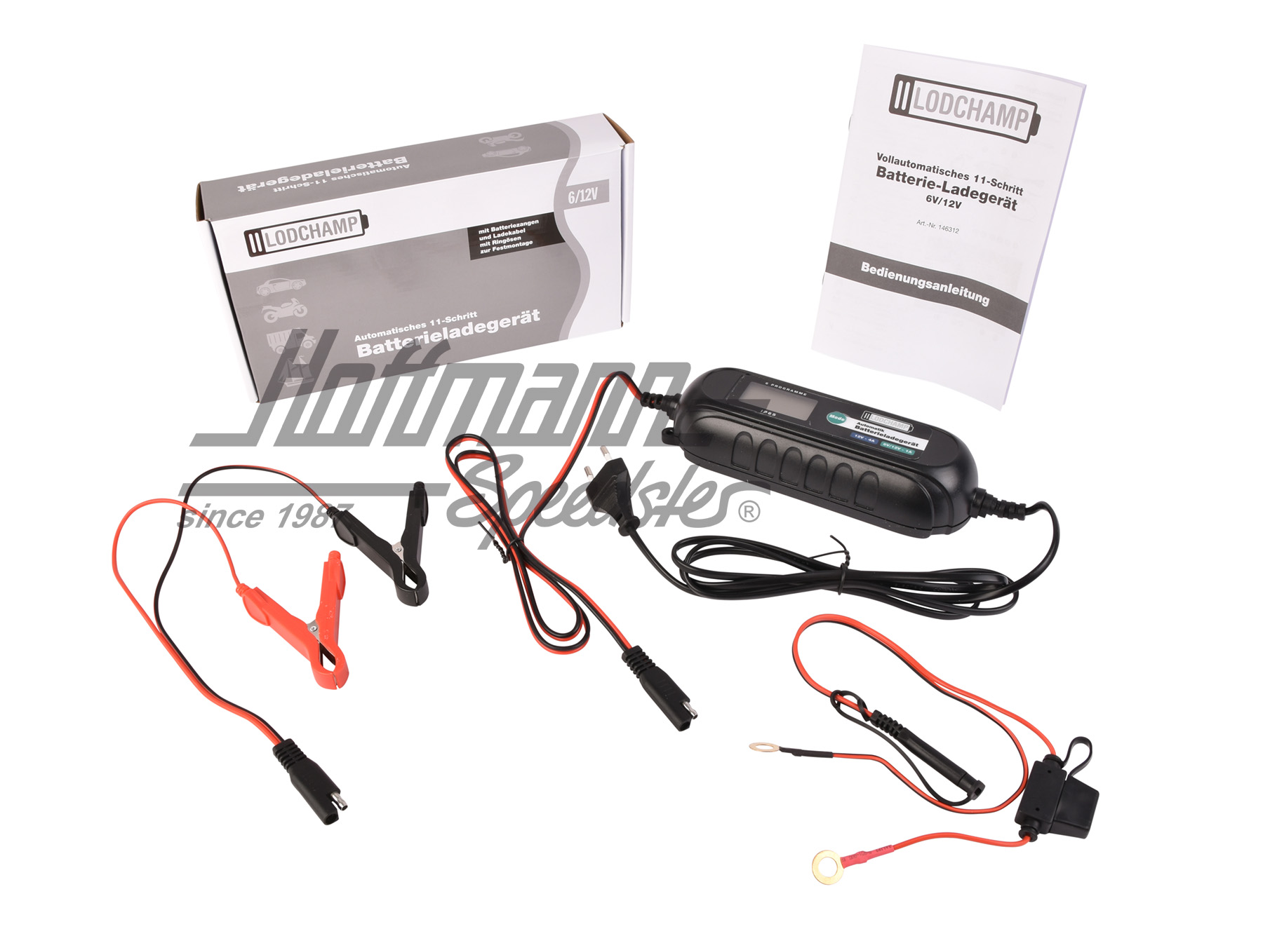 Batterieladegerät, 6V/12V, 1.2 bis 120AH | 136312 | 027-0930-04