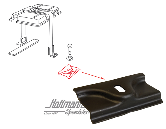 Batteriehalter, schraubbar, universal | 131 915 313 | 050-2112-08
