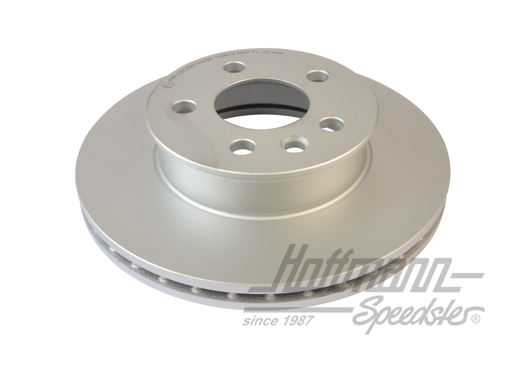 Bremsscheibe, belüftet, vo., 9.90-12.95 | 701 615 301 D | 406-0484