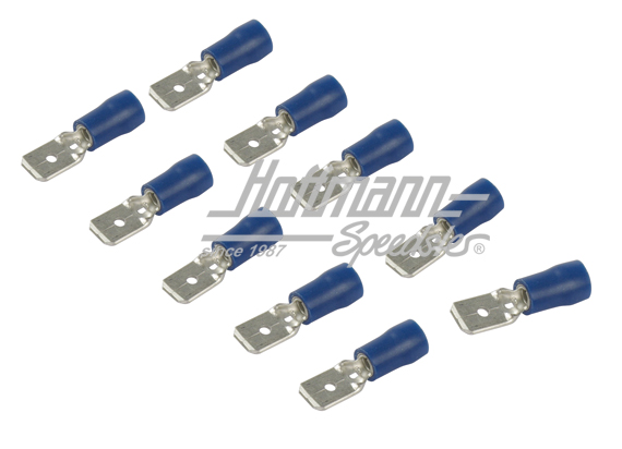 Flachstecker, 1.5-2.5mm, blau, 6.3mm | 50 252 521 | 020-0834