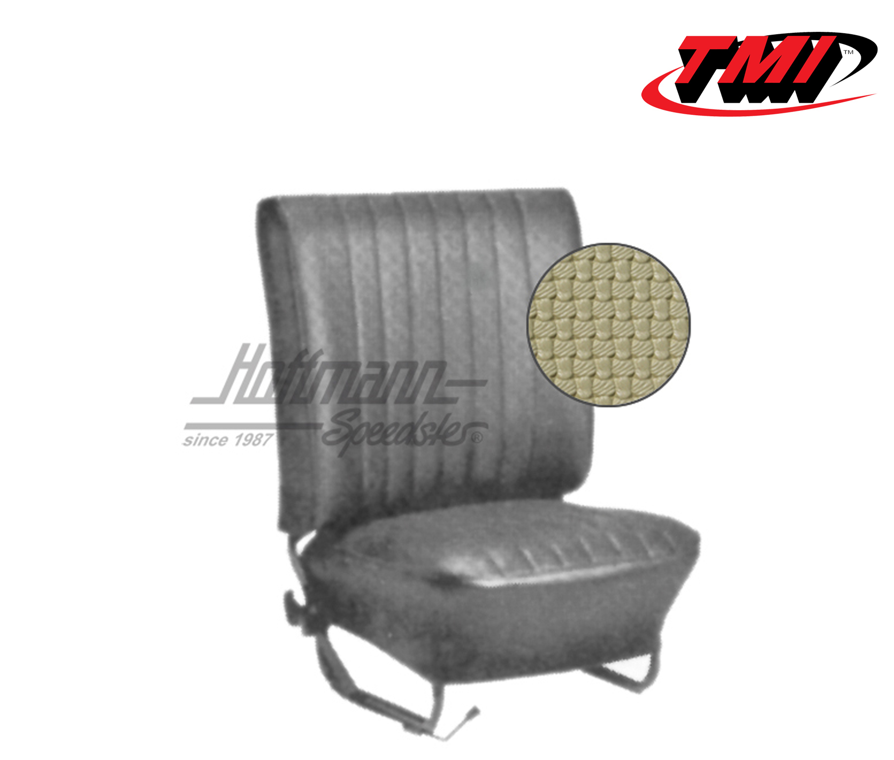 Sitzbezüge, Cabrio, 67-72, Korbmuster, beige | 43-1330-04 | 055-6930