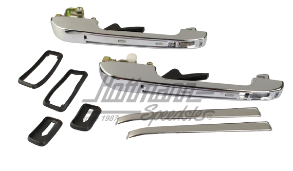Türgriffkit, Golf 1+2, ohne Schloss, Chrom | TU 837021 | 180-1010-04