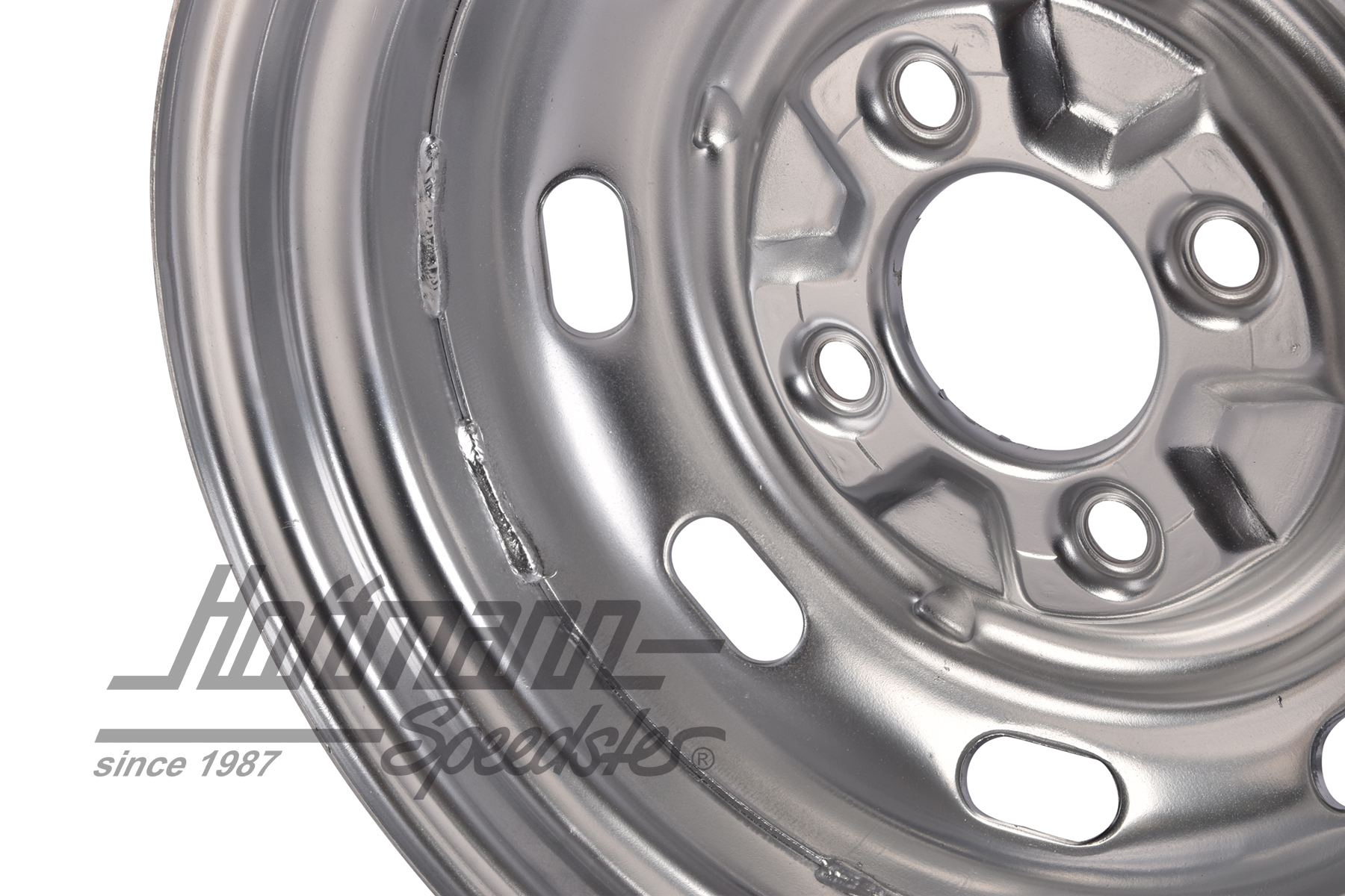 Chrom-Felge "Serie", 4.5x15, ET45