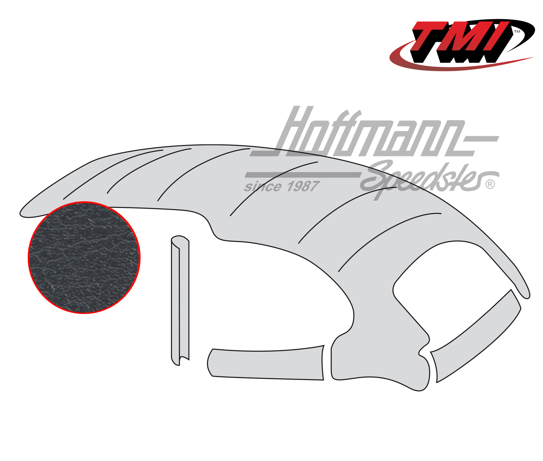 Himmel, universal, glatt, schwarz, 8.67- | 20-1103-H49 | 055-7110