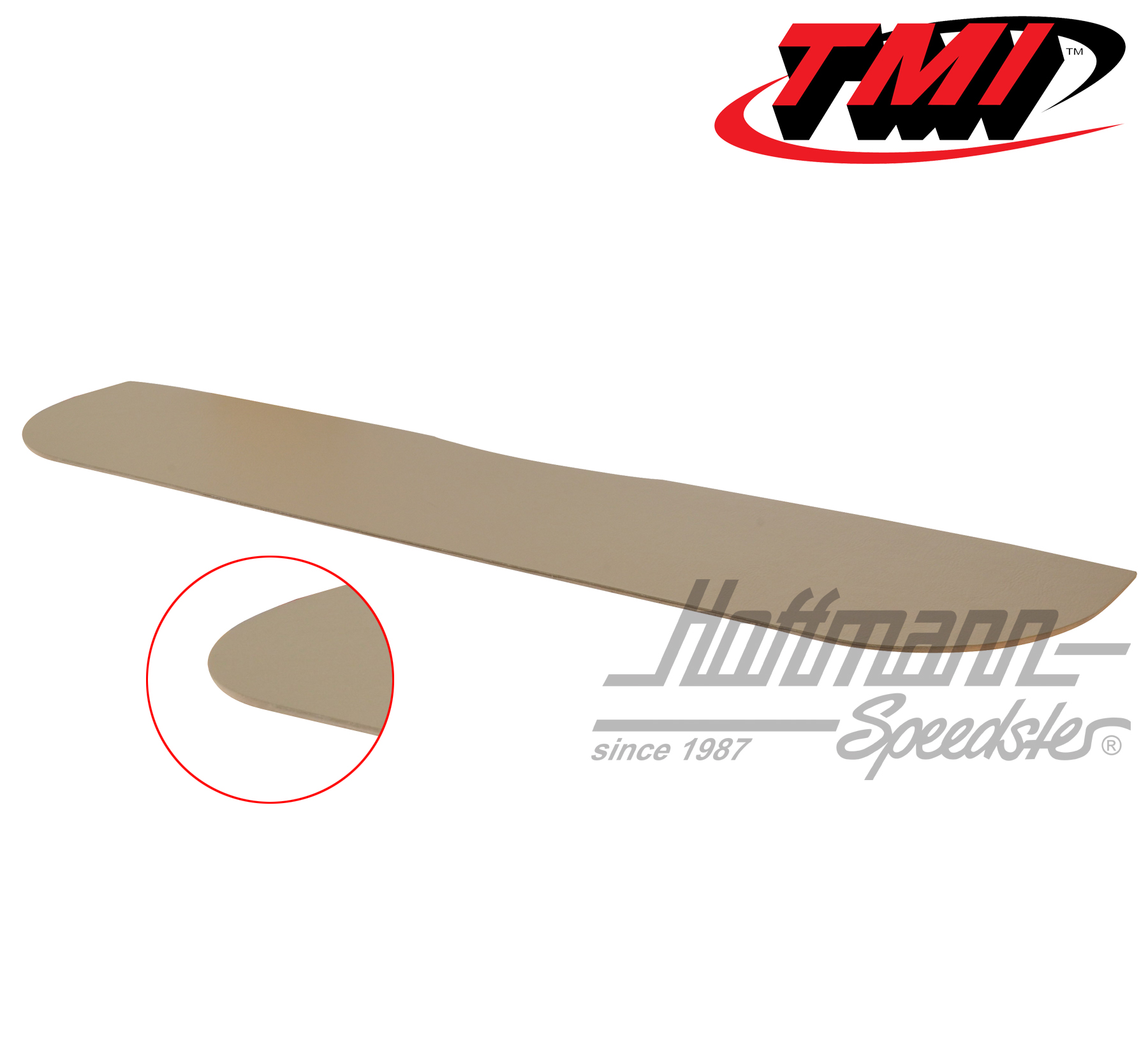 Verkleidung Sitzbankrücken, oben, 62-67, beige | 10-2140-14 | 098-0716-05