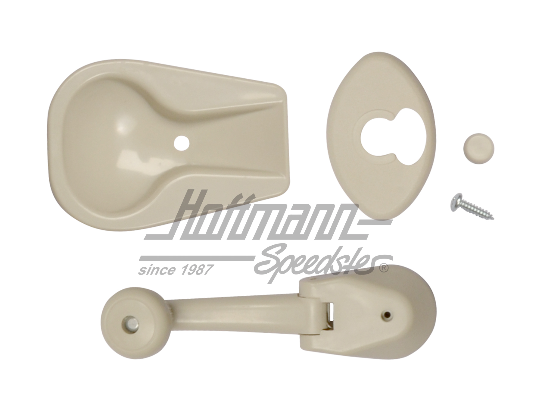 Reparatursatz, Schiebedachkurbel, beige | 253 877 453 KIT beige | 020-5503-04