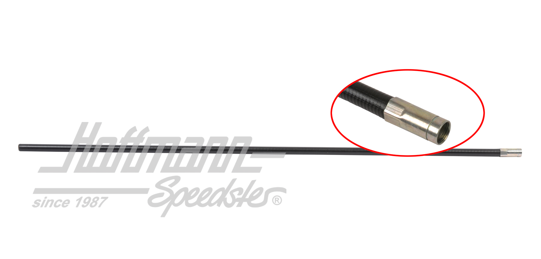 Gaszug-Führungsrohr, Bus T2, 1.6, 71-79 | 211 721 551 J | 092-0980