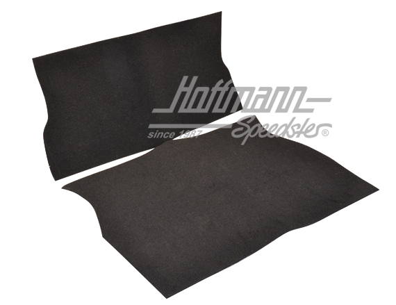 Kofferraumteppich, Golf 1 Cabrio,schwarz | CK5527 Black | 180-3033-10
